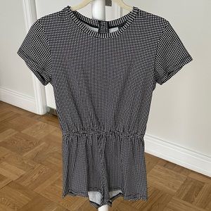 American Apparel Gingham Romper